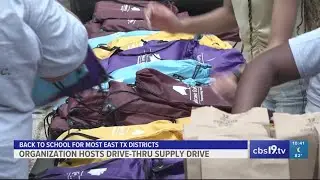 East Texas organization hosts drive-thru supply drive