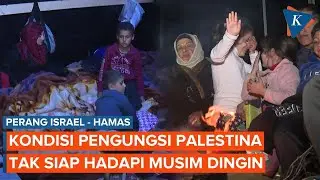 Pengungsi Palestina di Gaza Hadapi Musim Dingin Tanpa Selimut dan Cukup Makanan