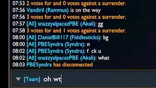 Today on PBE was really interesting...