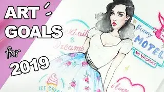 3 ART RESOLUTIONS for 2019 【 Youtube Artist Collective - Vintage】