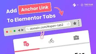 How to add Anchor Link to Elementor Tabs Items? (Part 5/8)