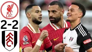 Liverpool vs Fulham 2-2 Highlights & All goals 2024