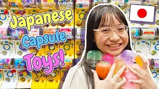 Japanese Capsule Toys!!! - Japan Vlog