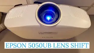 Epson Home Cinema 5050UB Lens Shift