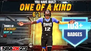 NEW “ONE OF A KIND” 103+ BADGE BUILD IS GAME-BREAKING IN NBA 2K23! *NEW* BEST POINT GUARD IN NBA2K23