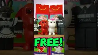 Adopt me Toys by McDonalds!