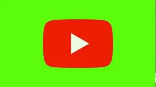 YOUTUBE LOGO GREEN SCREEN