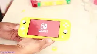 Nintendo Switch ASMR Unboxing Animal Crossings