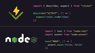 Node.js has a built-in test runner!