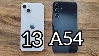 Samsung Galaxy A54 vs iPhone 13