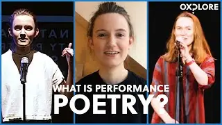 What is performance poetry?