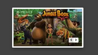 Responsive Image Slider HTML CSS Javascript | Slideshow With Navigation Buttons