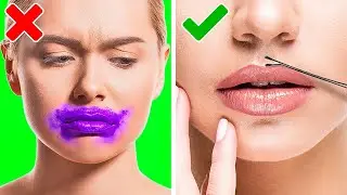 IRREPLACEABLE LIFE HACKS FOR GIRLS YOU NEED TO TRY || Makeup Secrets by 5-Minute Decor!