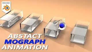 Easy Abstract Mograph Animation With Geometry Nodes (Blender Tutorial)