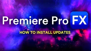 How to Install New Update 5.0. of Premiere Pro FX Plugin Extension Add-On