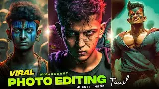 Midjourney Ai 🤯 Avatar Photo Editing Tamil | Viral Avatar Photo editing | How to Edit Avatar photo