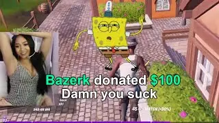 Killing Twitch Streamers then Donating a TOXIC Message... (Funny Reactions) | Bazerk