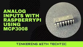 RaspberryPi Analog Input with MCP3008