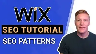 How To Add SEO Patterns On Wix - Advanced Wix SEO (PART 7)