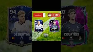 De Bruyne 🇧🇪 vs Courtois 🇧🇪 #fifa24 #fifa #fifamobile #fifa21 #fifarenderz