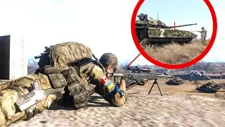 Canadian Sniper Team Captures Ru Super Tank | ARMA 3 Military Simulation