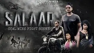 Salaar Coal Mine Fight by Prabhas Chandu | Salaar fight scene | Salaar | Spoof video | Spoofy Ninja