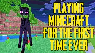 My First Time Playing Minecraft