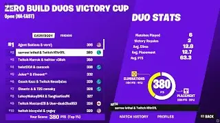 1st place in the Zero build cash cup!