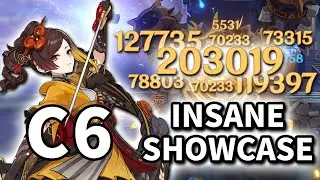 「Chiori」C6 Insane Showcase | Genshin Impact