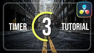 Timer / Countdown erstellen in DaVinci Resolve 19 | Tutorial Deutsch