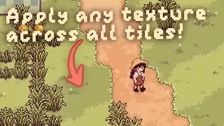 Easy texture overlay shader for tilemaps!