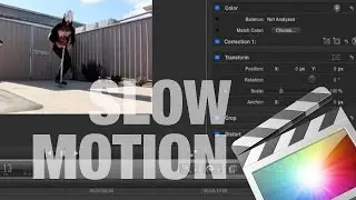 How to Slow Motion in Final Cut Pro X