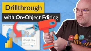 Enabling Drillthrough with Power BI On-Object Editing