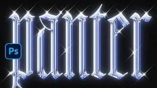 How to Make Vintage 3D Chrome Text Effect in Photoshop