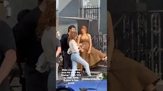 Blake Lively video from the other day Filming ‘t Ends With Us’ With Justin Baldoni In New Jersey