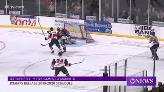 Corpus Christi IceRays release 2019-20 regular season schedule