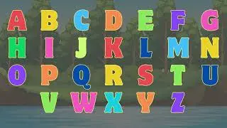 Abc Flashcards For Kindergarten | The ABCs | Writing Capital Alphabet | Alphabets A to Z For Kids