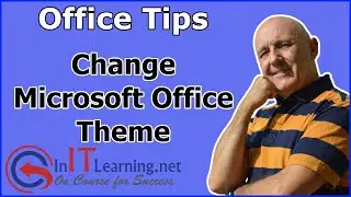 How to customise the background colours and Title bar colours in Microsoft Office