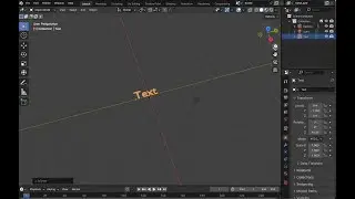 Add text in Blender | Easy tutorial |