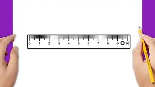 How to draw a ruler