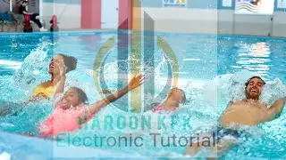 Full equipment view / How to work  Holiday Underground #Swimming Pool with ModernVilla Houseswimming