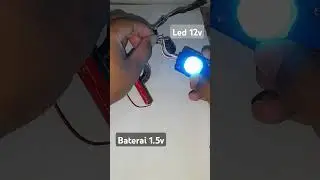 1.5 volt to led 12 volt