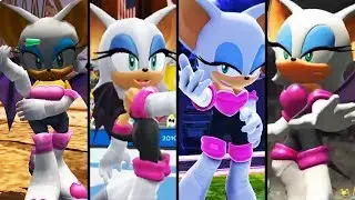 Evolution of Rouge the Bat (2001 - 2018)