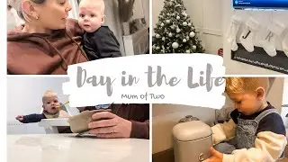 DITL of a Mum of two | Our new panelling, Christmas decorations, and toddler germs