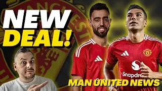 Bruno’s New Contract! Latest Exits! Casemiro Stays! Man United News