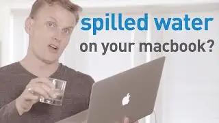 Spilled water on your MacBook? Do this FIRST!!!