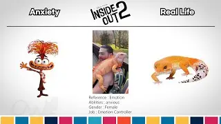 Inside Out 2 In REAL LIFE Book - All Characters 🔥