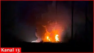 Ukrainian army struck a weapons depot in Russia's Voronezh region - a powerful explosion occurred