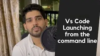 Vs Code Launching from the command line