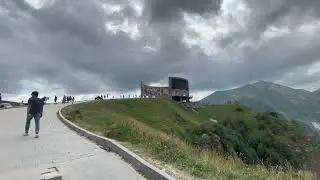 Monument of Arch of Friendship||Panorama Gudauri||Gudauri Friendship Monument ||Georgia